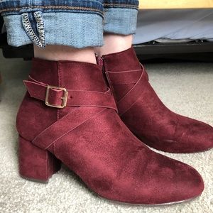 Suede Boots—Bamboo
